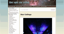 Desktop Screenshot of fiberopticstarceiling.com